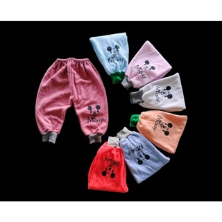 Set 5 quần nỉ ấm Mike cho bé trai bé gái