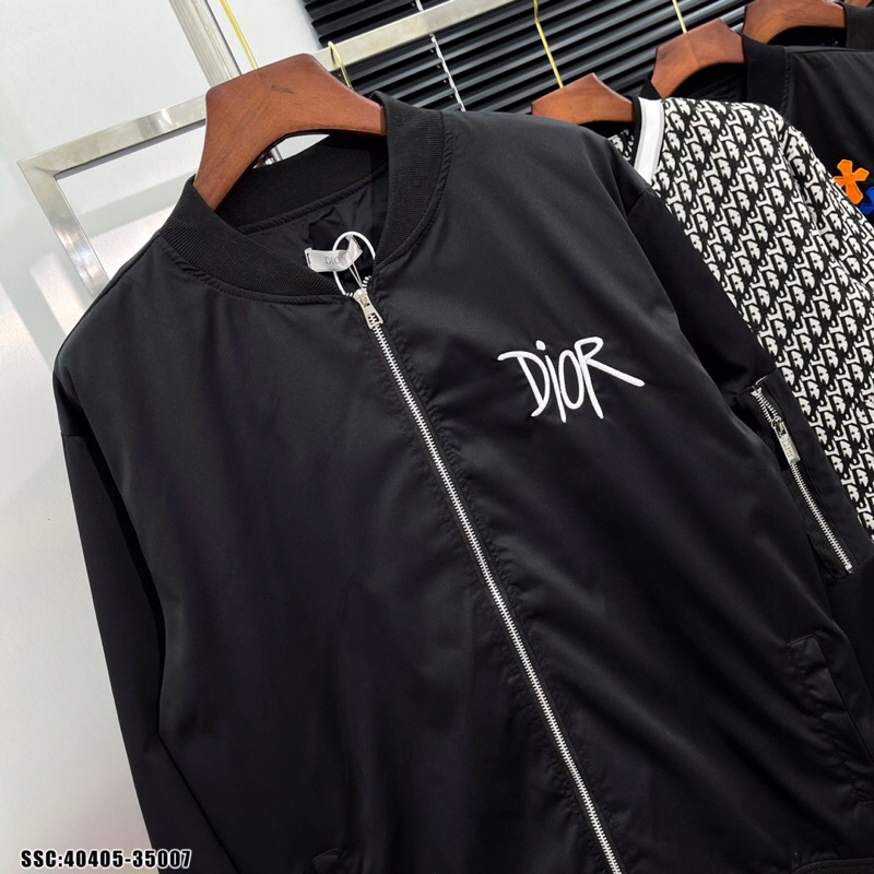 Áo khoác gió thu đông Di.or bản logo thêu xịn xò. ảnh thật_40405