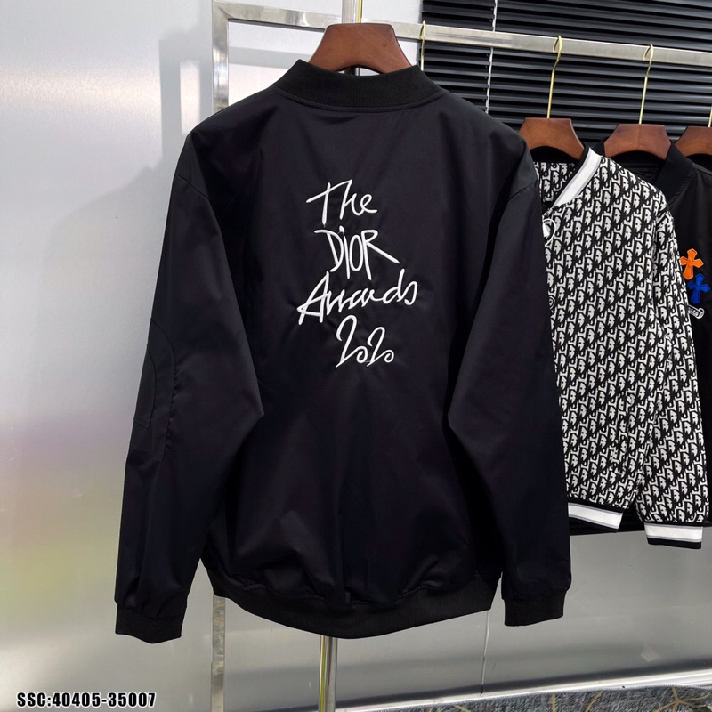 Áo khoác gió thu đông Di.or bản logo thêu xịn xò. ảnh thật_40405