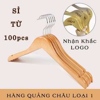 Combo 100 móc gỗ ktn vàng 44,5cm