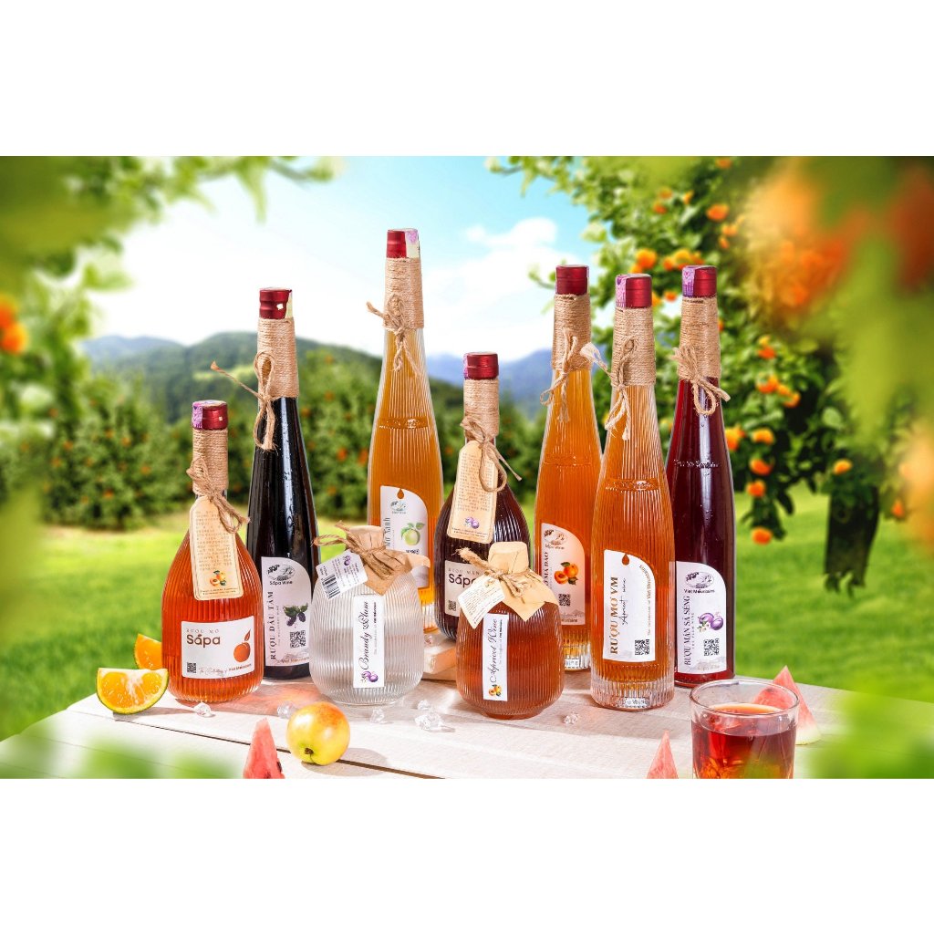 Mơ má đào Vietmoutain - Nước hoa quả lên men