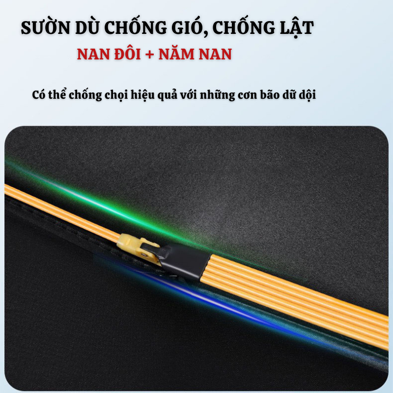Dù Che Mưa NAMIKO 84 Nan Đóng Mở Tự Động Gấp Gọn Ngăn Tia UV Cao Cấp