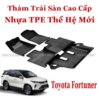 Toyota Fortuner Thảm Trải Sàn Xe, Thảm Nhựa Tpe