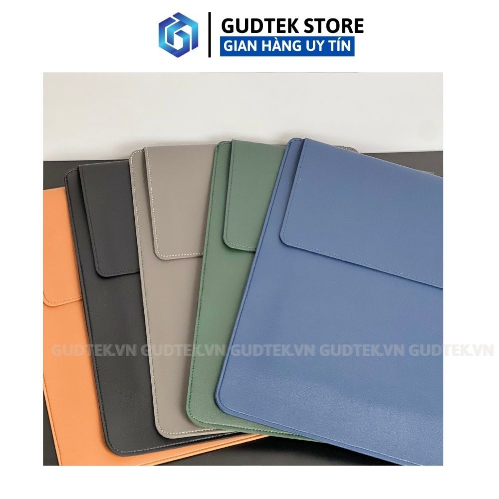 Bao Da Macbook Đa Năng, Bao Da Laptop Kiêm Giá Đỡ, Lót Chuột