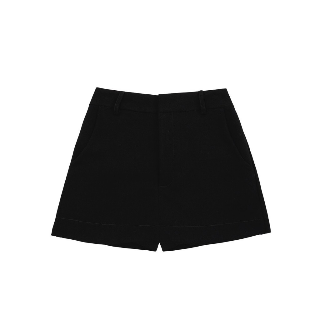 Quần Váy Mini Skirt Form Chữ A Màu Trắng Đen