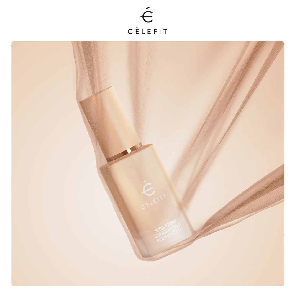 Kem Nền Mịn Nhẹ, Lâu Trôi CELEFIT Still Fixed Longlasting Foundation 30ml
