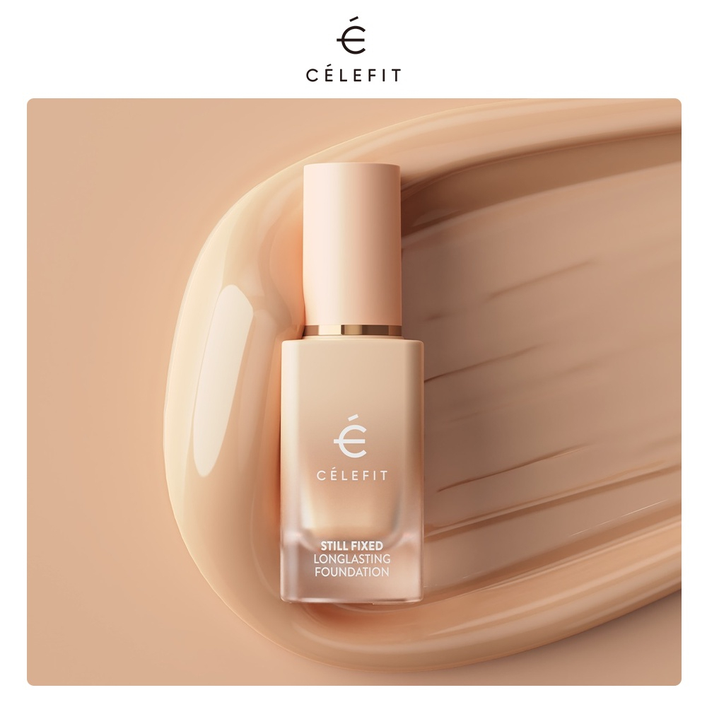 Kem Nền Mịn Nhẹ, Lâu Trôi CELEFIT Still Fixed Longlasting Foundation 30ml