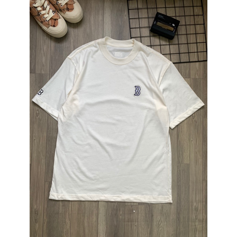 Áo thun Unisex logo small MLB