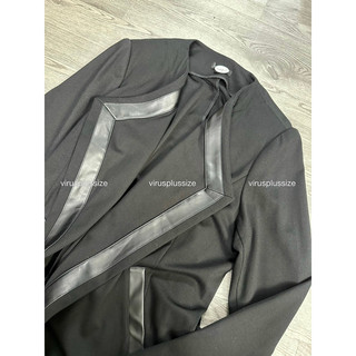 [virusplussize] áo khoác blazer bigsize form dài