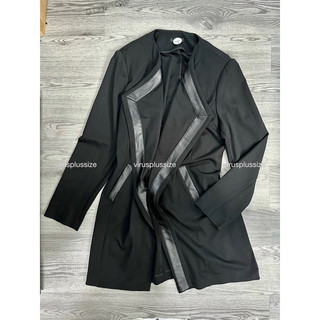 [virusplussize] áo khoác blazer bigsize form dài