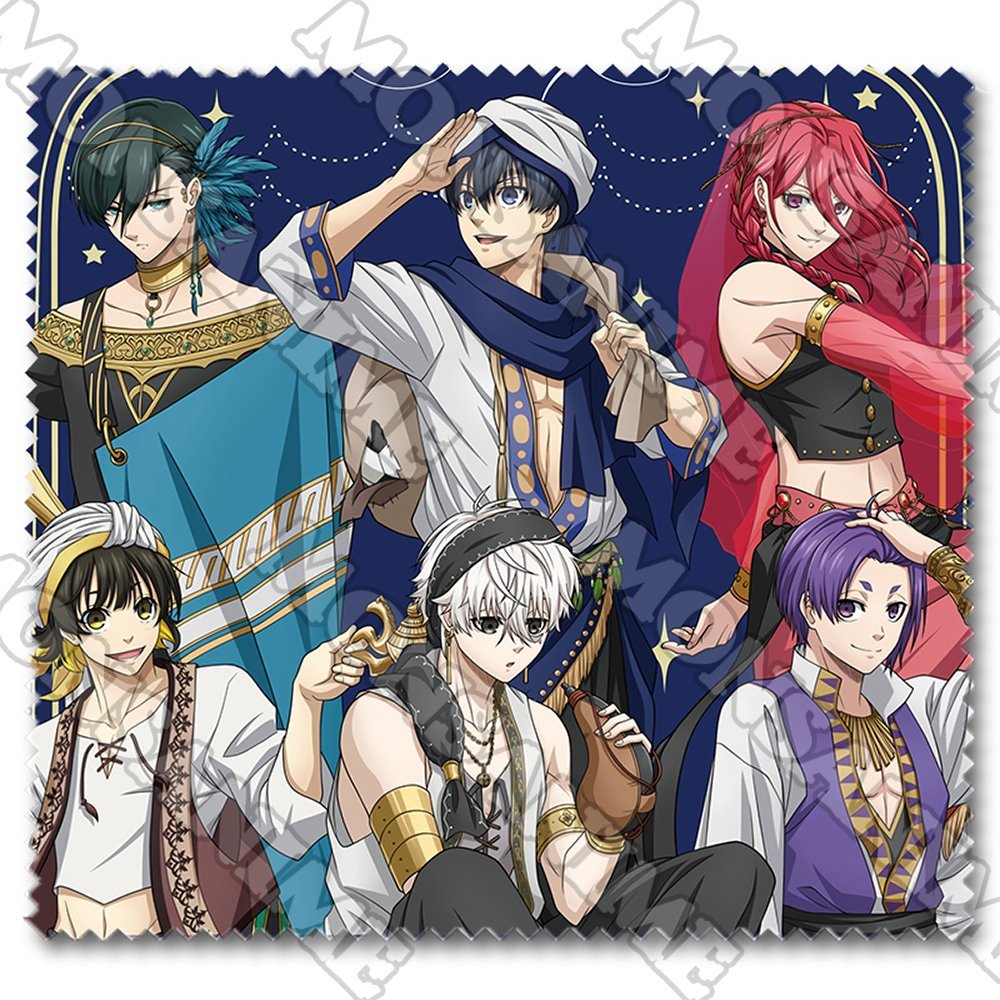 Khăn lau kính BLUE LOCK in hình anime chibi đa năng xinh xắn tiện lợi