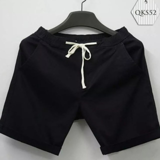 Quần short nam kaki thun co giãn form dáng thể thao, quần unisex kaki lửng