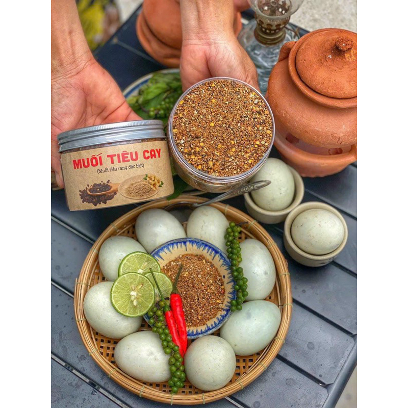 Muối Tiêu Rang Cay Loại Đặc Biệt (thơm,ngon)