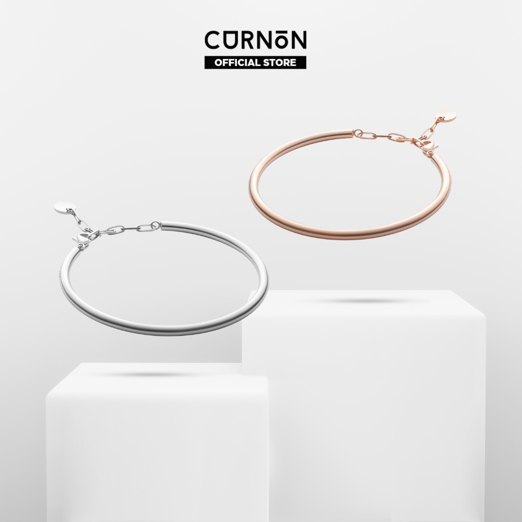 Vòng Tay Nữ Curnon Doris Cuff - Trang Sức Phụ Kiện Đeo Tay Thời Trang - Thiết Kế Basic Cá Tính Với Dây Cài Mảnh