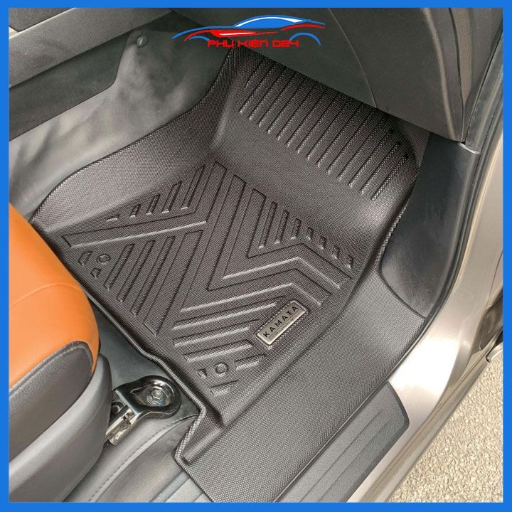 Thảm sàn nhựa TPE 5D đúc nguyên khối - Toyota Fortuner 2017-2018-2019-2020-2021-2022-2023