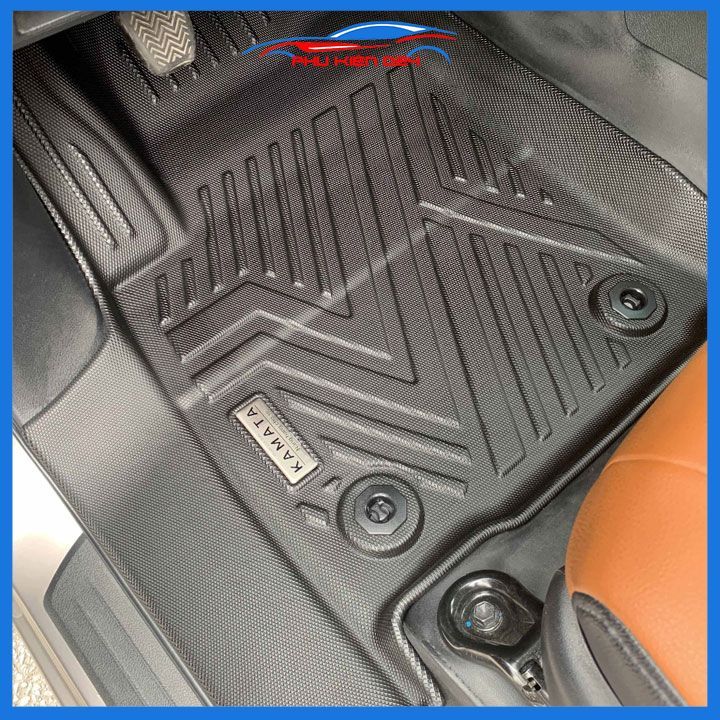 Thảm sàn nhựa TPE 5D đúc nguyên khối - Toyota Fortuner 2017-2018-2019-2020-2021-2022-2023