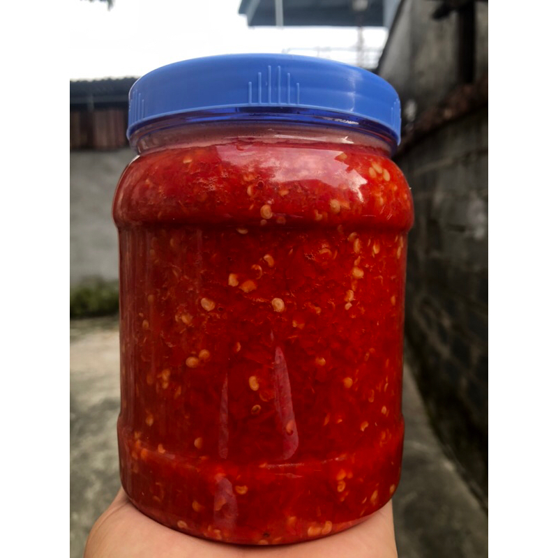 Ớt Say Nguyên Chất Hũ 1kg Ăn Quanh Năm