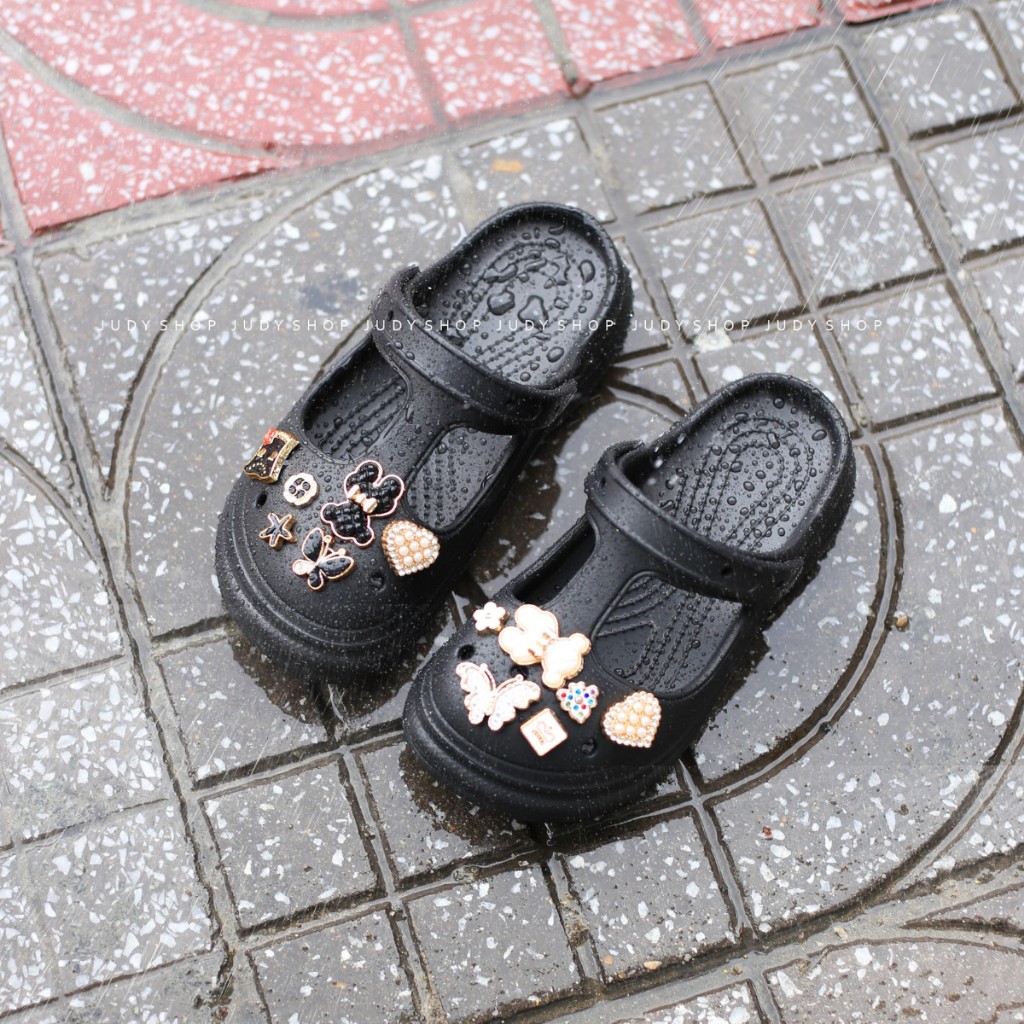 Giày Đi Mưa- Sandal Sục Đi Mưa Dễ Thương Mang Được 2 Kiểu.