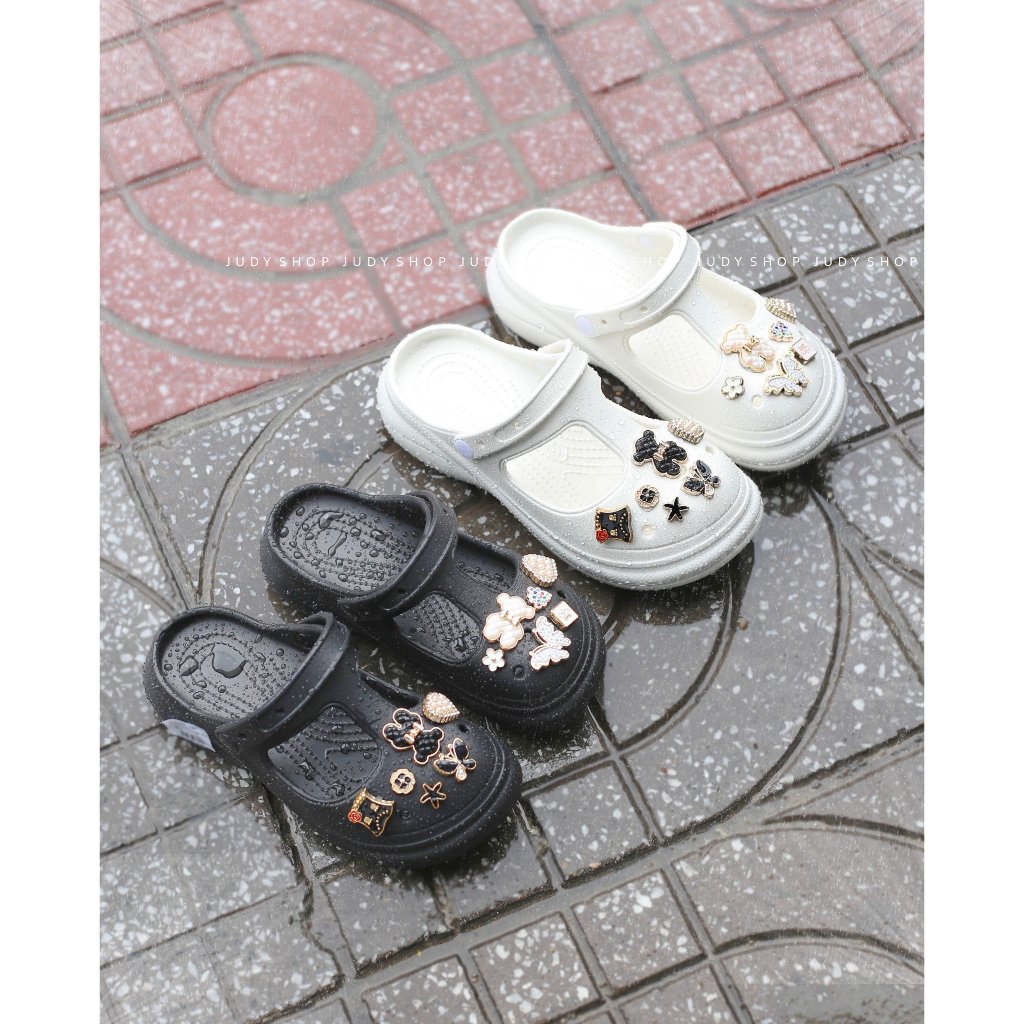 Giày Đi Mưa- Sandal Sục Đi Mưa Dễ Thương Mang Được 2 Kiểu.