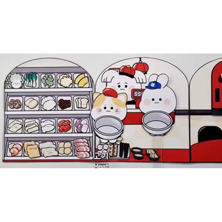 (SÁCH SQUISHY) Tiệm buffet mì ramen