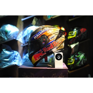 Tem trùm - Decal dán mũ bảo hiểm fullface Redbull