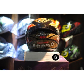 Tem trùm - Decal dán mũ bảo hiểm fullface Redbull