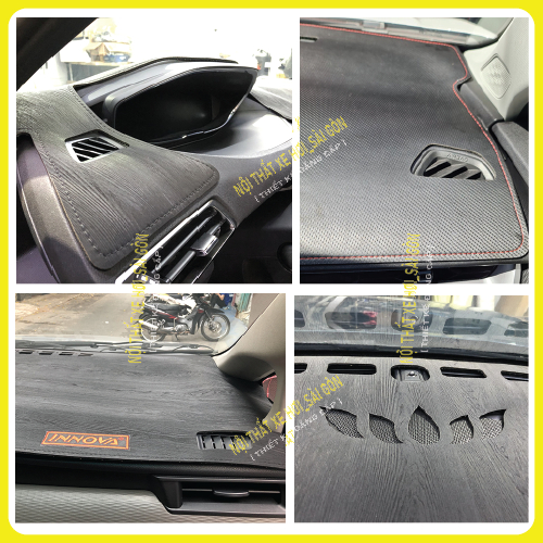 Thảm taplo xe Honda City 2015 2016 2017 2018 2019 2020, thảm taplo che nắng da carbon, nhung cao cấp