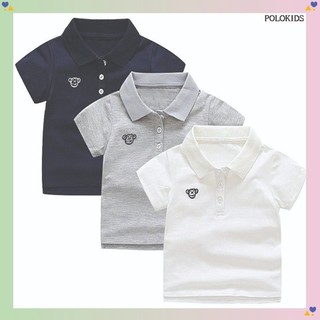 ÁO POLO BÉ TRAI TRẺ EM GIÁ RẺ POLOKIDS CHO BÉ  2,3,4,5,6 TUỔI  THÊU ĐÔNG VẬT MONKEY ĐẸP 100% COTTON THOÁNG MÁT, MỂM MỊN