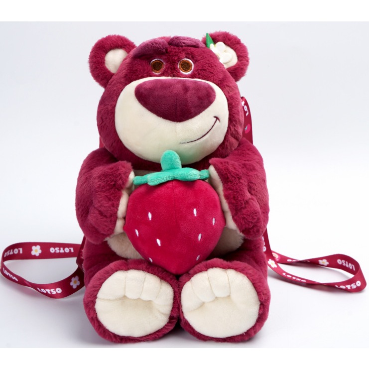 Gấu Bông Gấu Dâu Lotso Ôm Trái Dâu Cute hàng Quảng Châu cao cấp, Xưởng thú nhồi bông Tiến Đạt