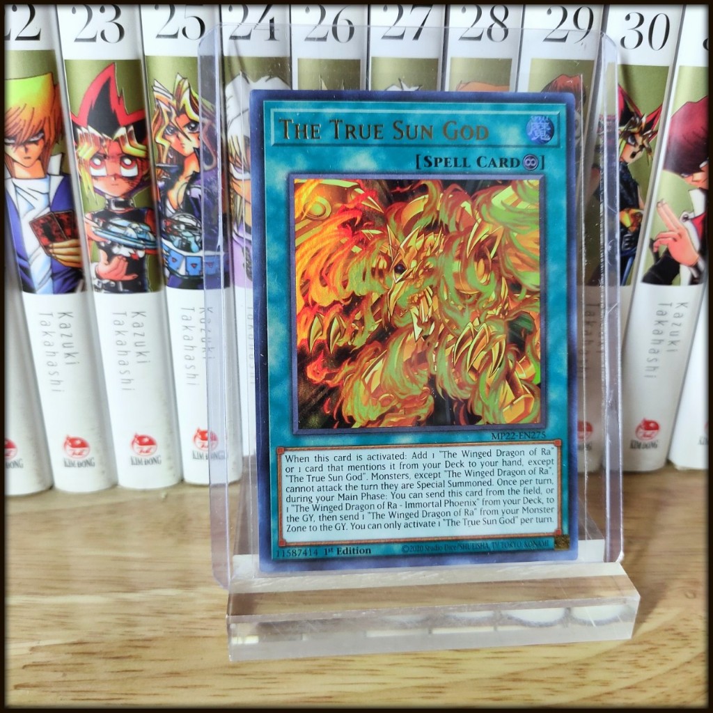Thẻ bài Yugioh Chính Hãng The True Sun God – Ultra Rare