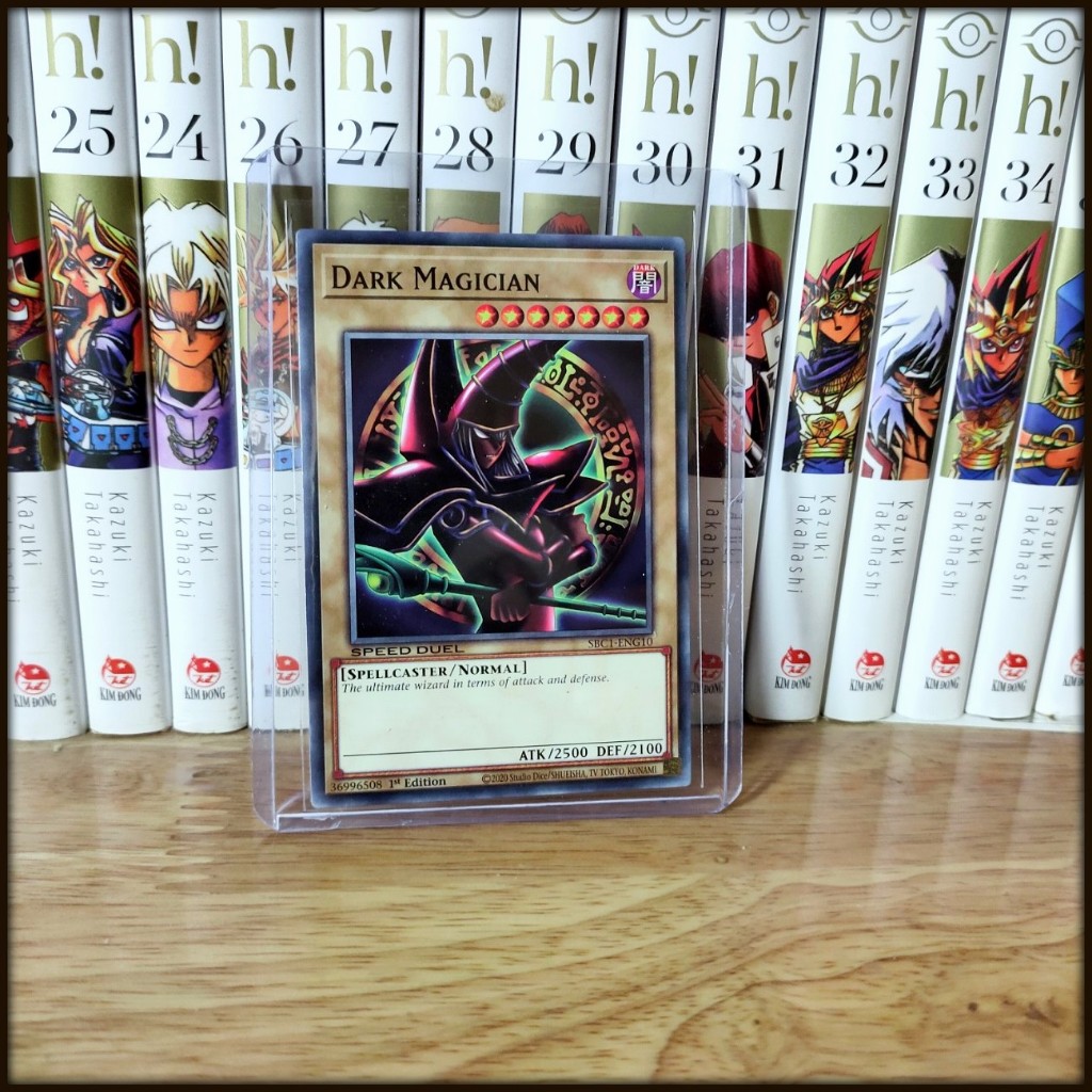 Thẻ bài Yugioh Chính Hãng Dark Magician   - Common