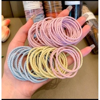 Ống 100 dây cột tóc phong cách hàn quốc - Dây buộc tóc , dây cột tóc