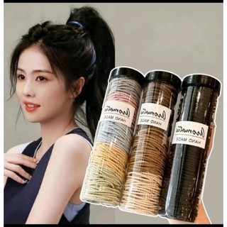 Ống 100 dây cột tóc phong cách hàn quốc - Dây buộc tóc , dây cột tóc