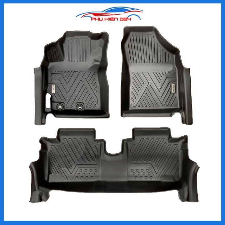 Thảm sàn nhựa TPE 5D đúc nguyên khối - Toyota Vios 2019-2020-2021-2022-2023