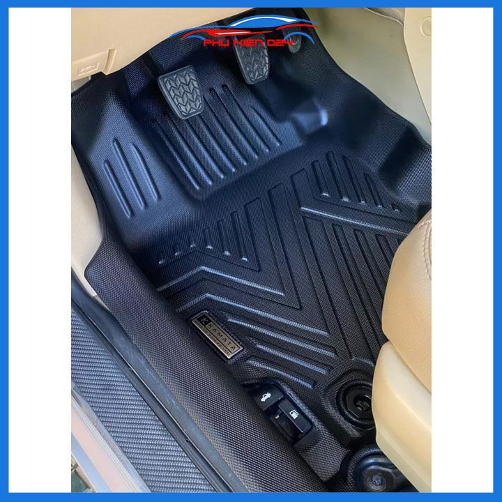 Thảm sàn nhựa TPE 5D đúc nguyên khối - Toyota Vios 2019-2020-2021-2022-2023