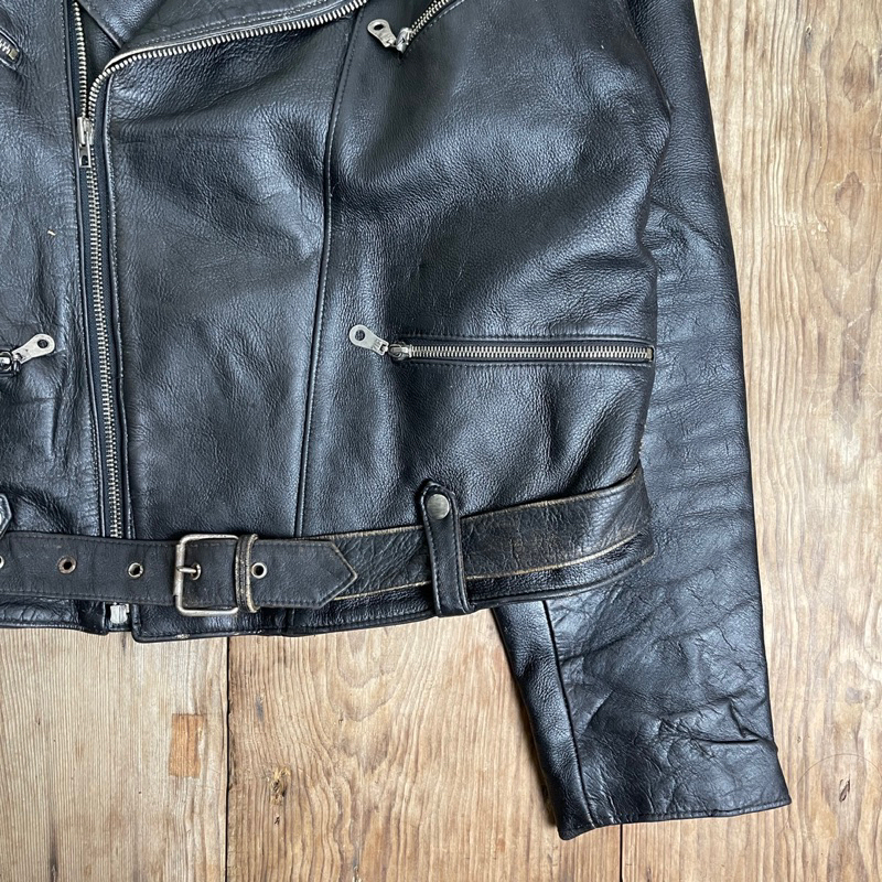 Áo Da Biker Da Thật 2hand