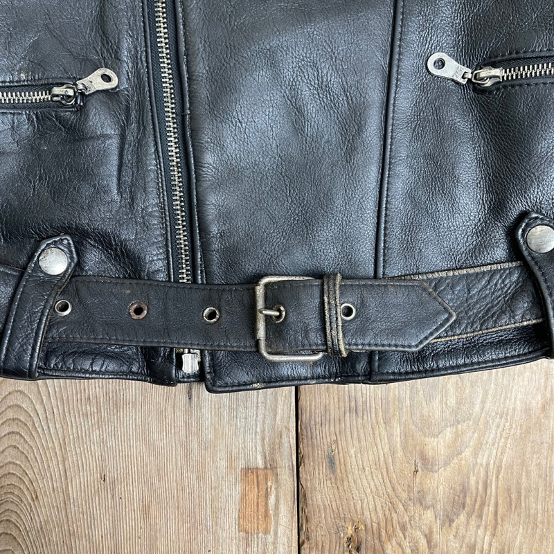 Áo Da Biker Da Thật 2hand