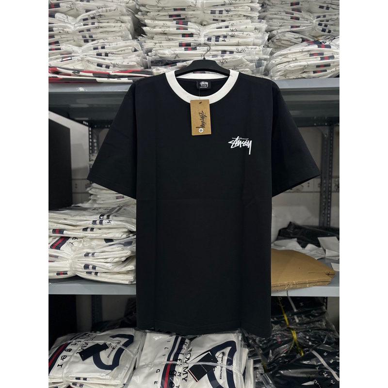 Áo Phông Ringer Phối Cổ Đơn Giản - Áo Thun 100 Cotton 2 chiều Form Unisex