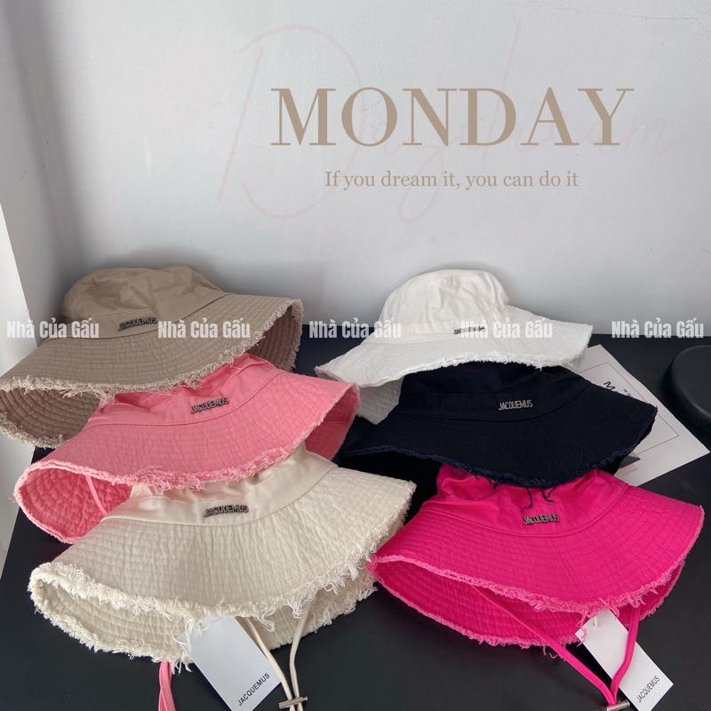 Ảnh thật - Mũ jacquemus hàng xịn loại 1 siêu đẹp