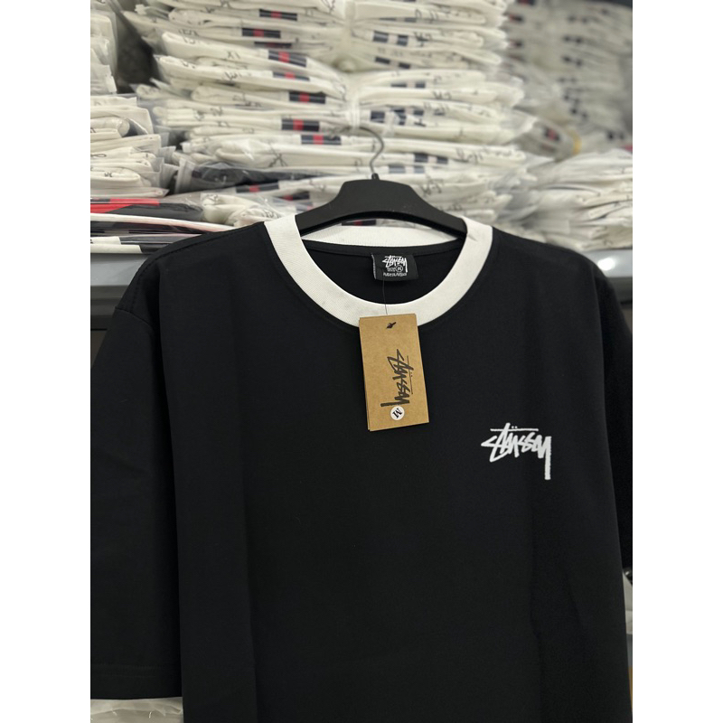 Áo Phông Ringer Phối Cổ Đơn Giản - Áo Thun 100 Cotton 2 chiều Form Unisex