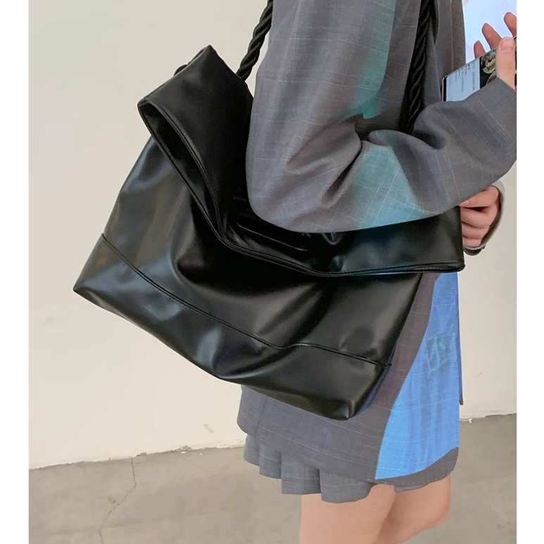 Túi tote da mềm Tuinhacam túi xách đeo chéo đa năng sức chứa lớn thời trang nữ - TNC028