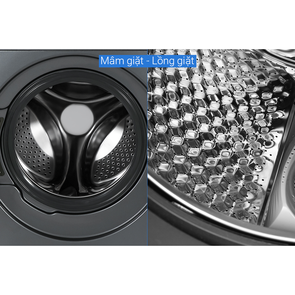 Máy giặt sấy Toshiba Inverter giặt 12.5 kg - sấy 8 kg TWD-BM135GF4V