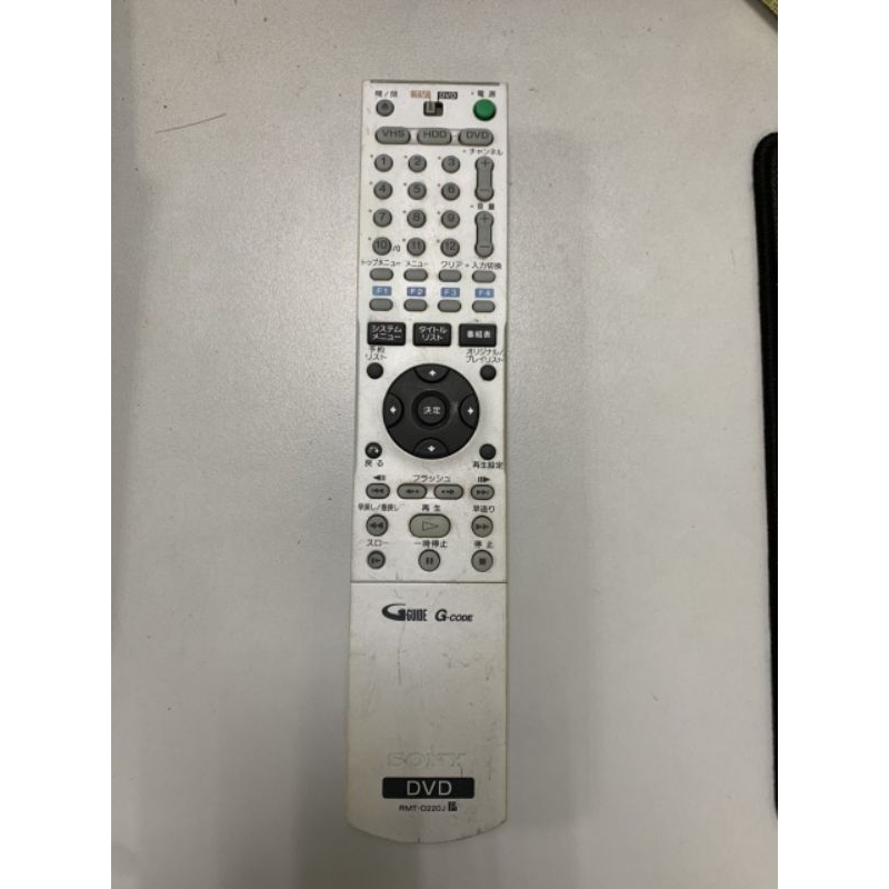 điều khiển remote Sony DVD, TV, VHS, HDD mã RMT-D220J nội địa nhật