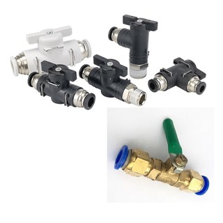 Van khóa ống phun sương bằng đồng / khóa nhựa Khóa Zoni H35 cho ống 8mm dùng cho hệ thống phun sương, ống khí