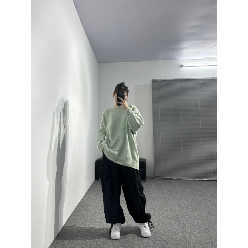 Áo len Zr màu mint