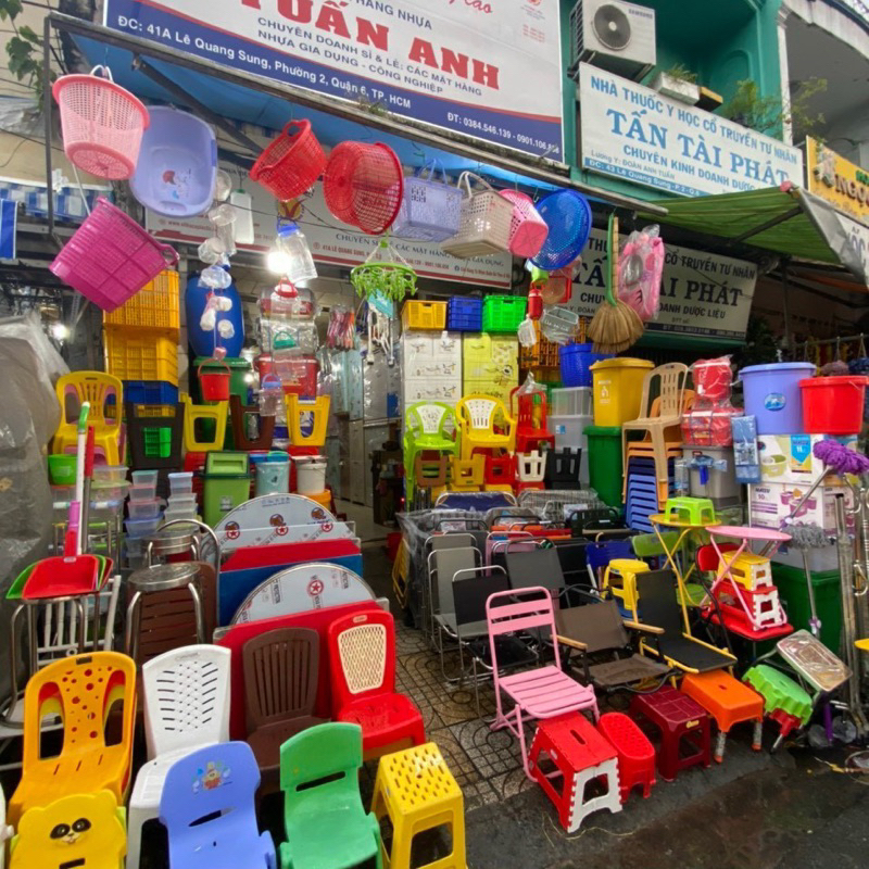 Ghế lùn đan mây