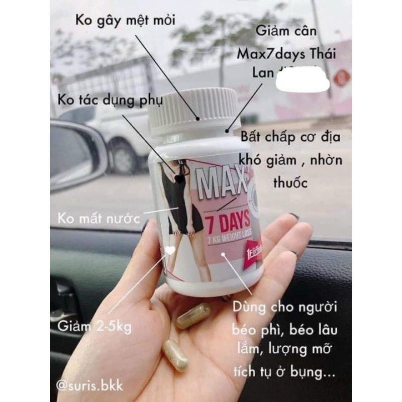 Giảm Cân Max 7 Days