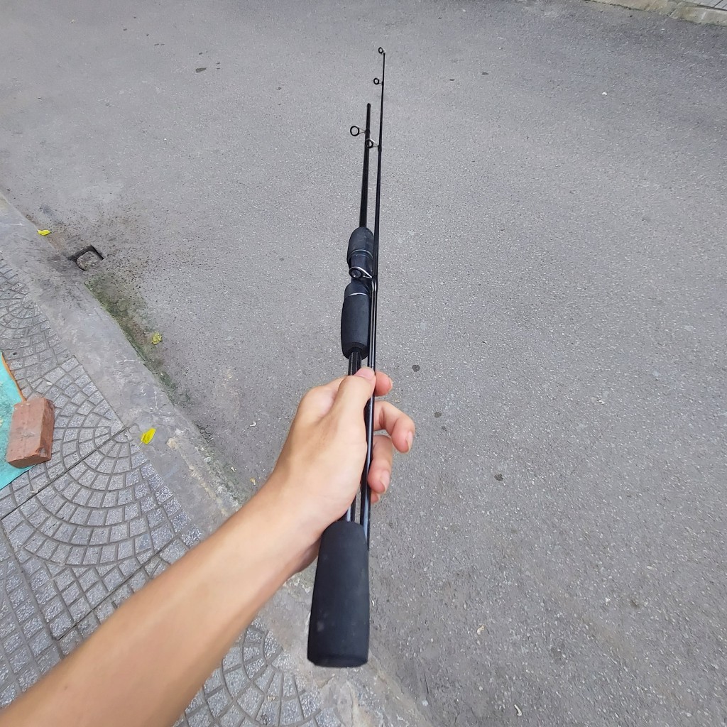 Cần câu lure sói đen đủ size 1m6 1m8 2m1 giá siêu rẻ - Thắng Fishing Store