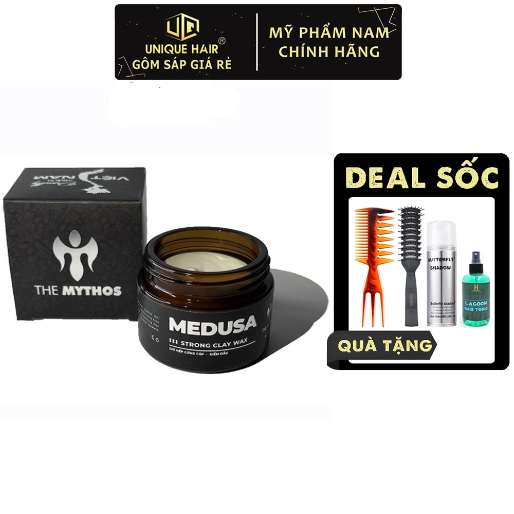Sáp Vuốt Tóc The Mythos MEDUSA 60g - new 2023 - Chính Hãng + Quà Tặng