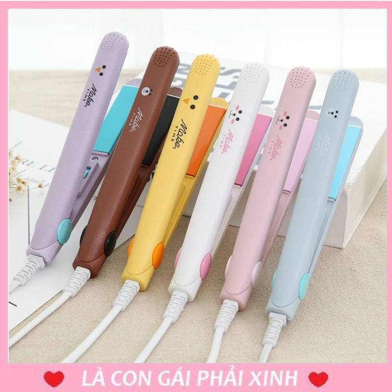 Máy duỗi tóc, ép tóc mini nhỏ gọn, tiện lợi